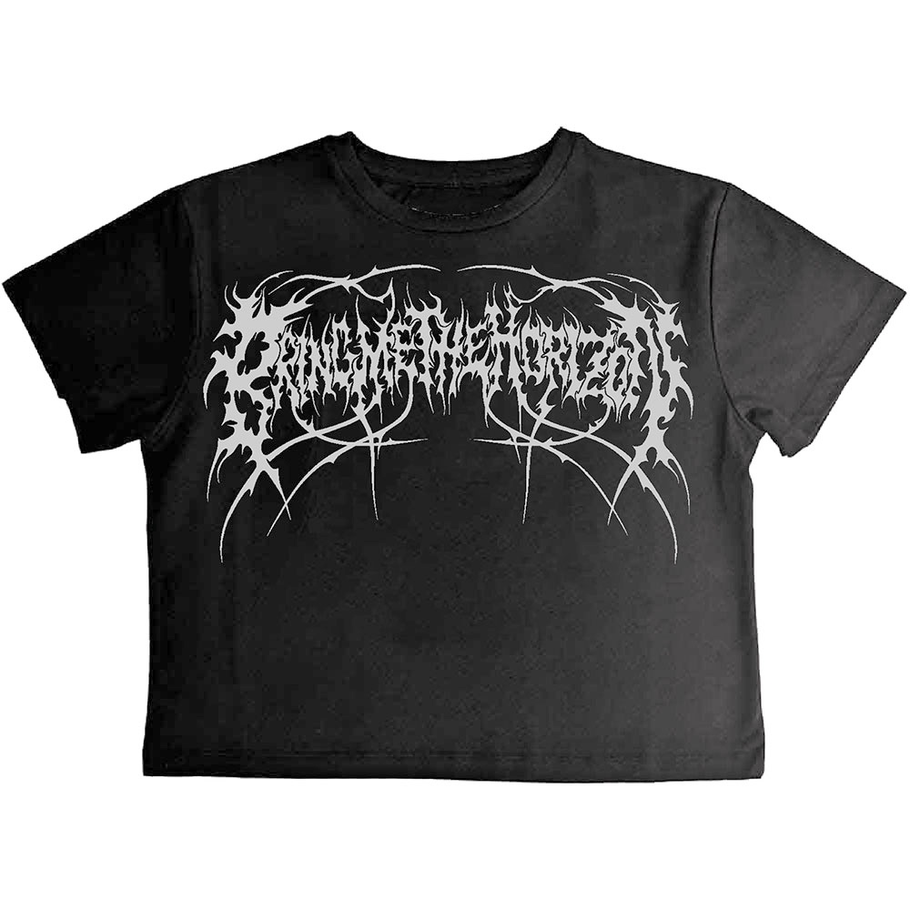 Bring Me The Horizon - Metal Logo Genxsis Crop top - Black